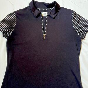Izod Golf Ladies Size Small Black